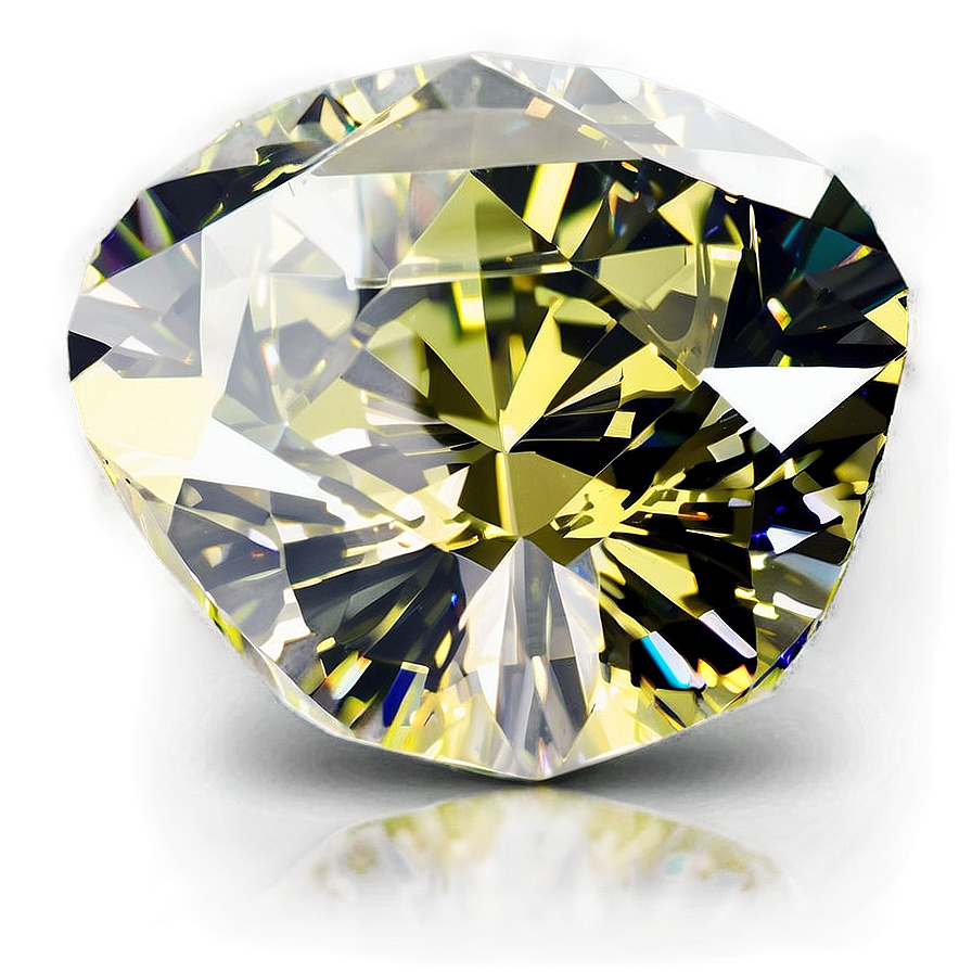 Flawless Yellow Diamond Image Png 06292024 PNG Image