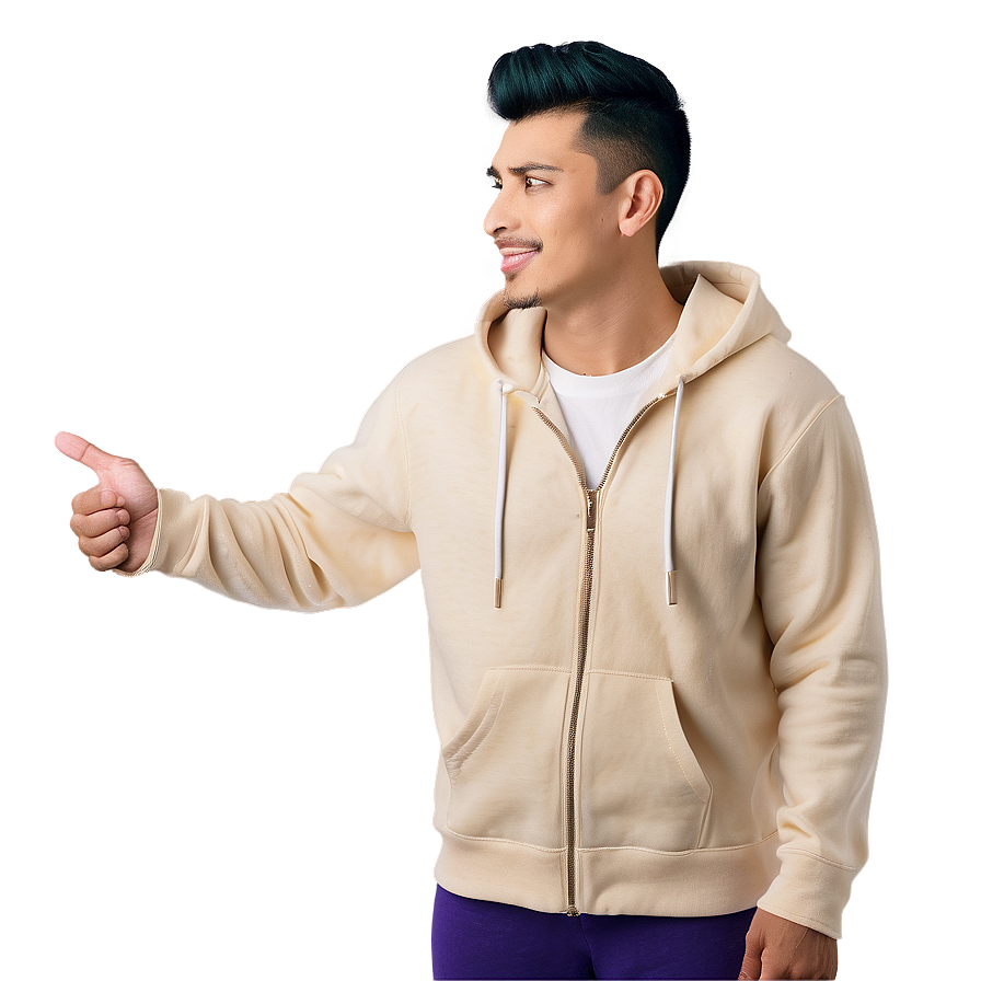 Fleece Zip Up Hoodie Png Gqh45 PNG Image