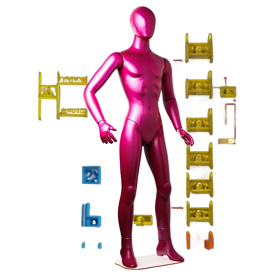 Flexible Mannequin Png 05242024 PNG Image