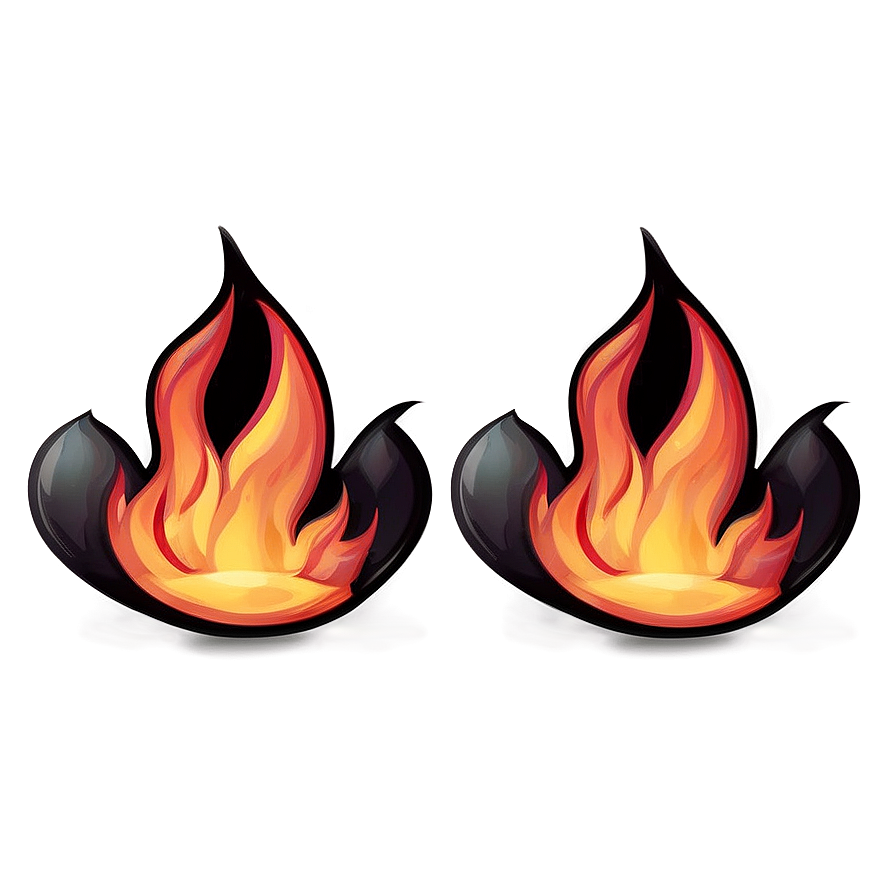 Flicker Fire Emoji Asset Png 05042024 PNG Image