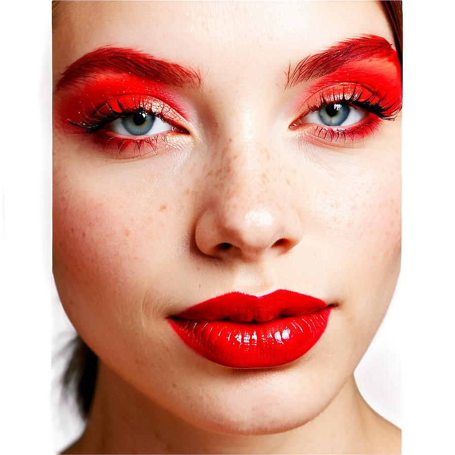 Flirty Red Lips Wink Png 06112024 PNG Image