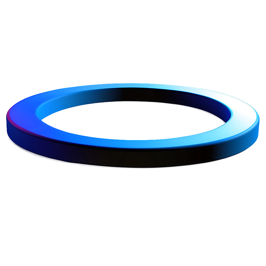 Floating 3d Circle Object Png Cjk PNG Image