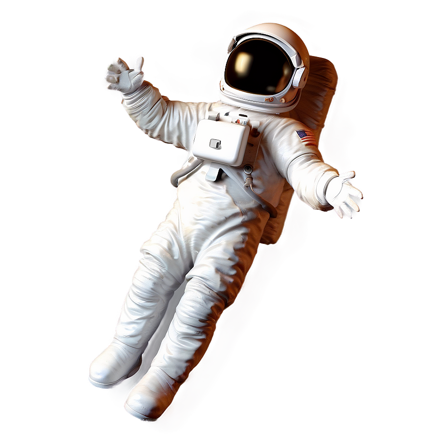 Floating Astronaut In Space Png Oxk16 PNG Image