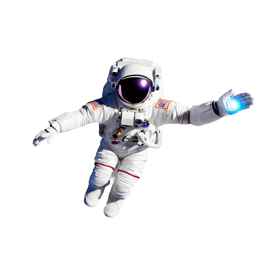 Floating Astronaut In Space Png Vja3 PNG Image