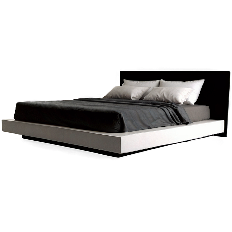 Floating Bed Modern Look Png 05042024 PNG Image