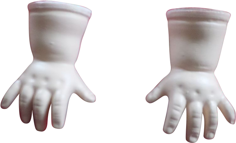 Floating_ Gloves_ Surreal PNG Image