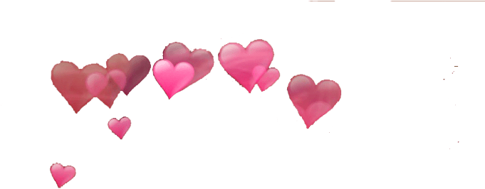 Floating Hearts Overlay.png PNG Image