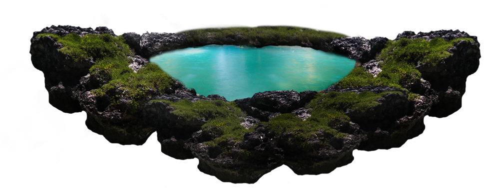 Floating_ Island_ Lake PNG Image