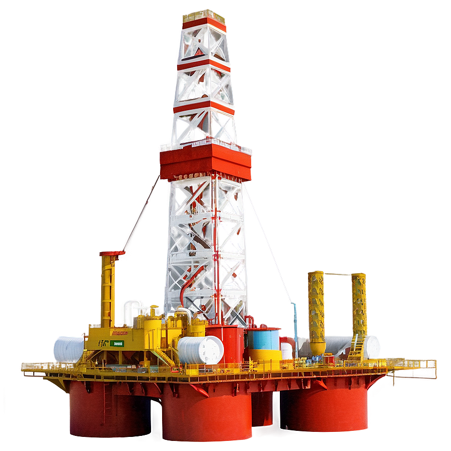 Floating Oil Rig Png 75 PNG Image