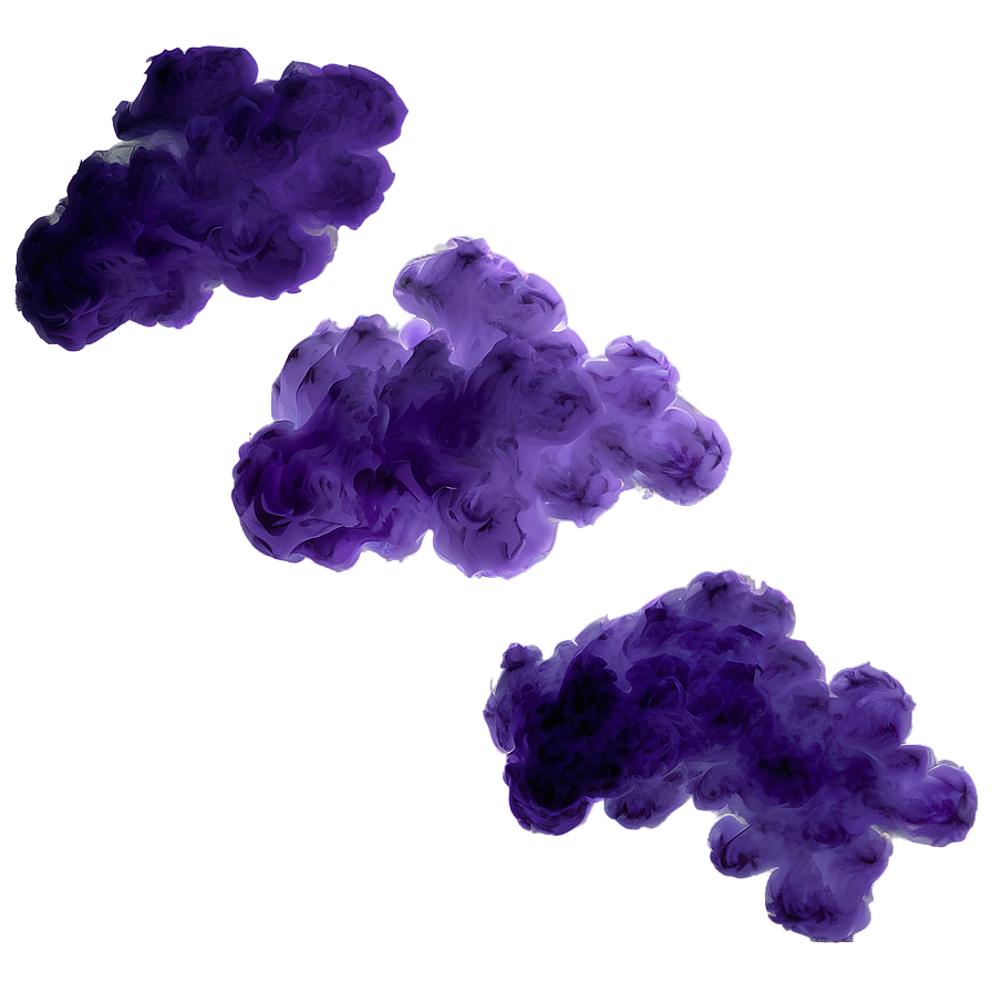 Floating Purple Smoke Png Mcx PNG Image