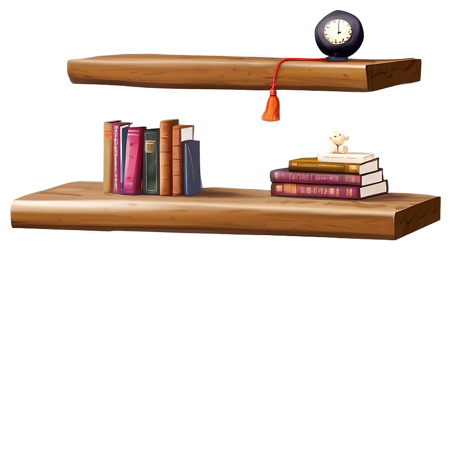 Floating Shelves Beside Fireplace Png 72 PNG Image