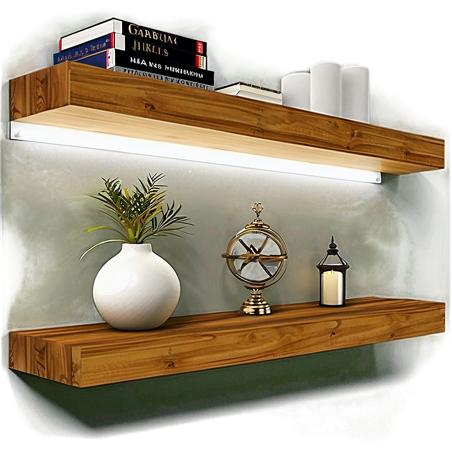 Floating Shelves For Bedroom Png Xrg PNG Image