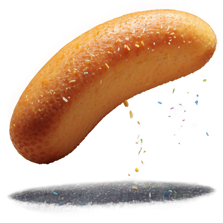 Floating Twinkie Snack Cake PNG Image