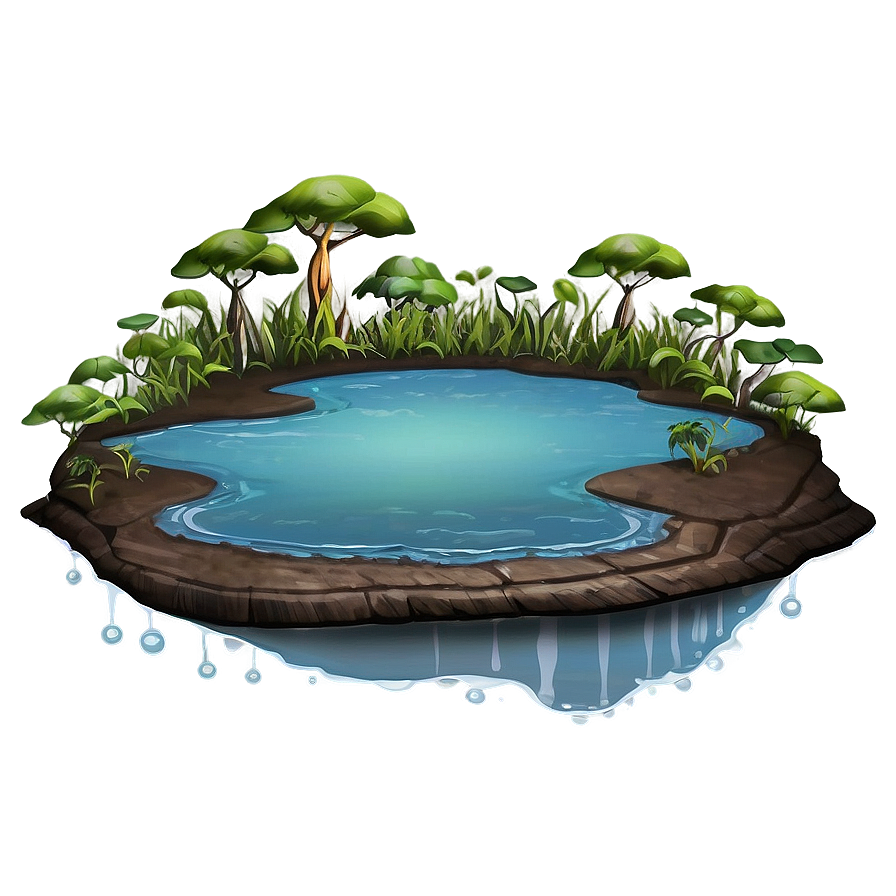 Flooded Landscape Png 6 PNG Image