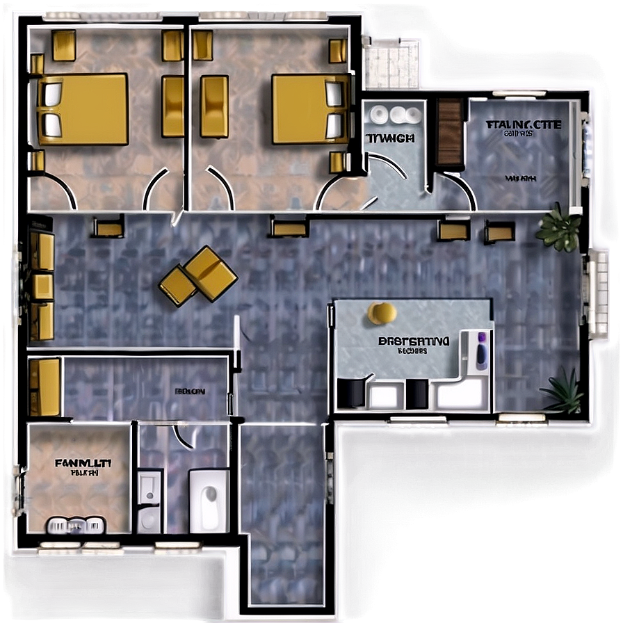 Floor Plan A PNG Image