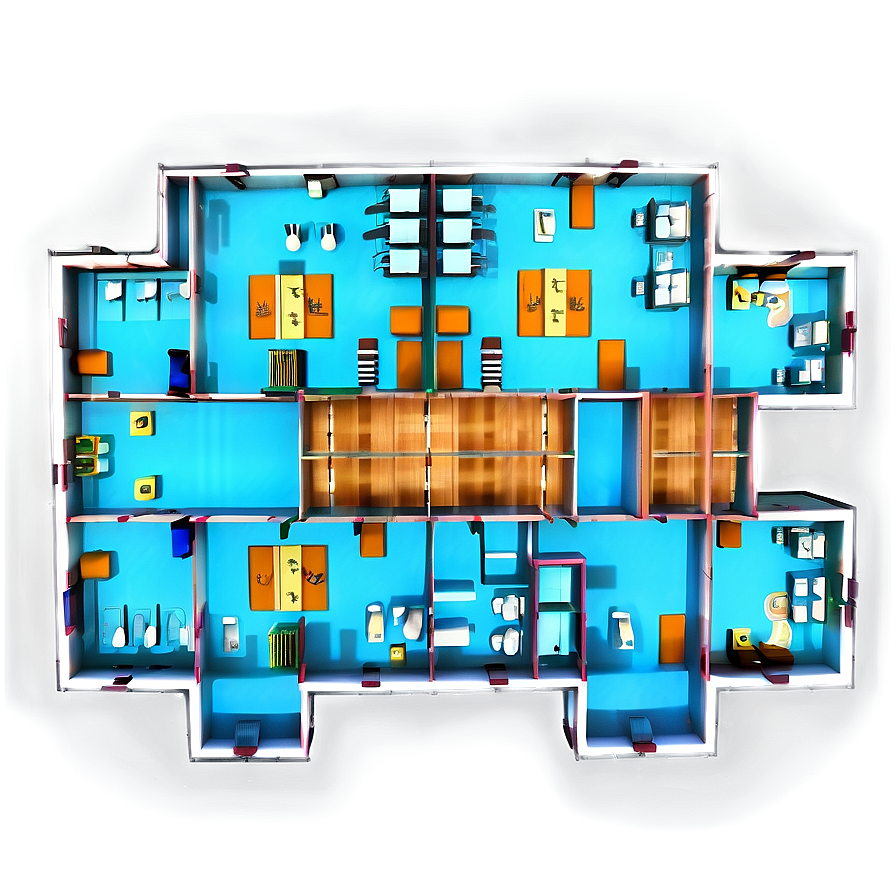 Floor Plan B PNG Image