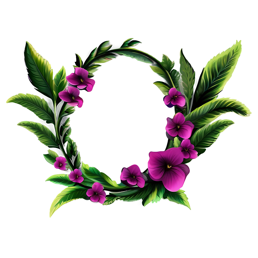 Floral Alphabet Png 04292024 PNG Image