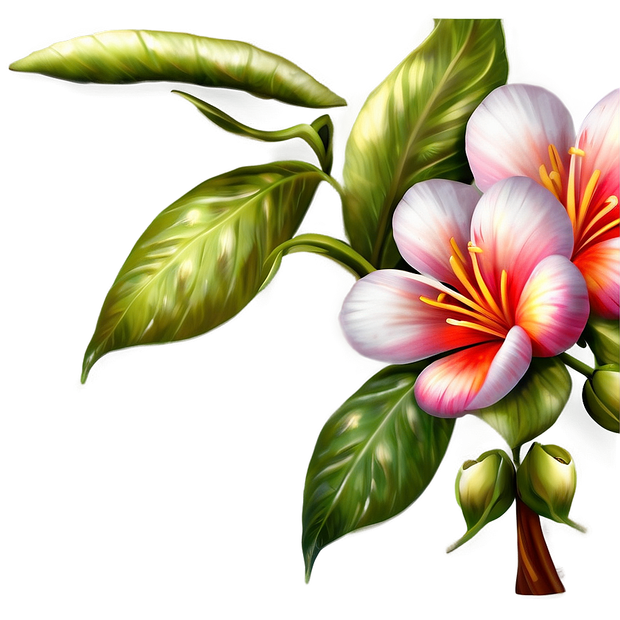 Floral Art Png 05062024 PNG Image