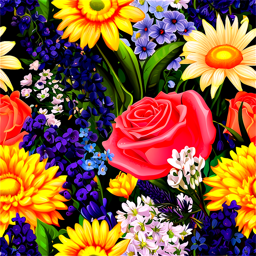 Floral Bouquet Clipart Png 75 PNG Image
