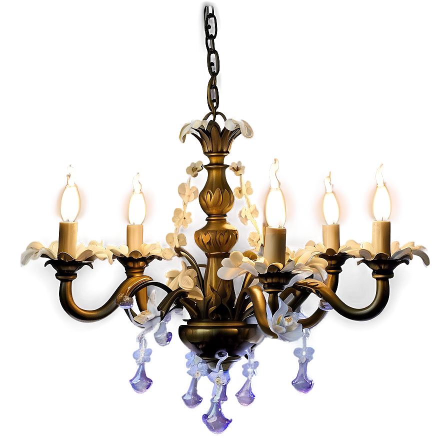 Floral Chandelier Png Jui PNG Image