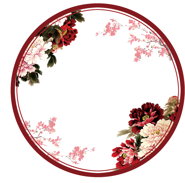 Floral_ Circle_ Tumblr_ Border PNG Image