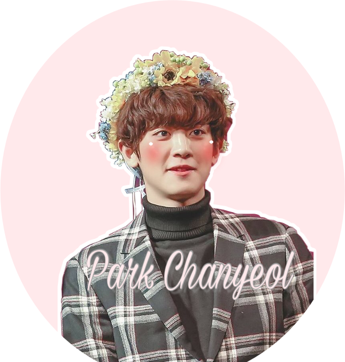 Floral Crown Chanyeol PNG Image