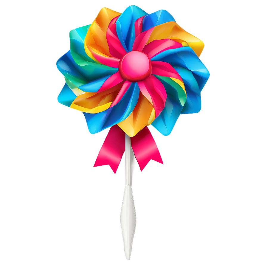 Floral Decor Pinwheel Png Ybf67 PNG Image