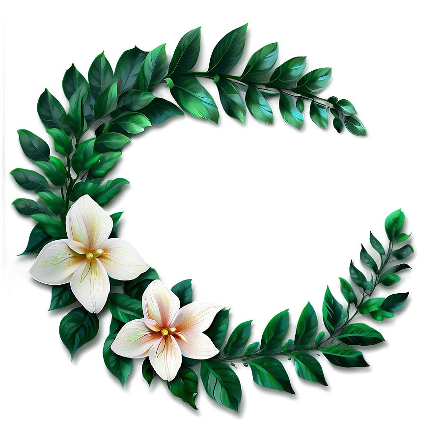 Floral Garland Png Nru40 PNG Image