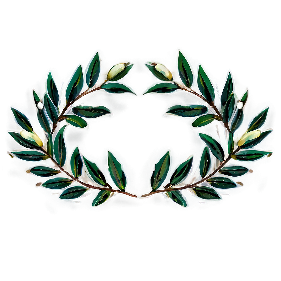 Floral Laurel Design Png Jxe PNG Image