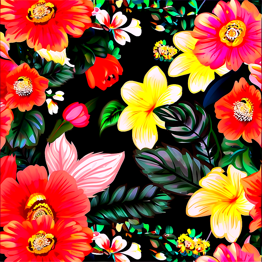 Floral Pattern Design Png 06202024 PNG Image