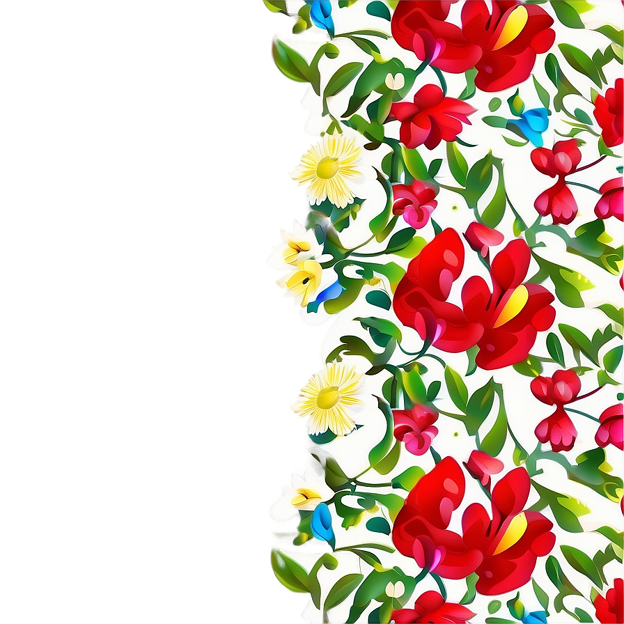 Floral Pattern Vector Png Qdh13 PNG Image