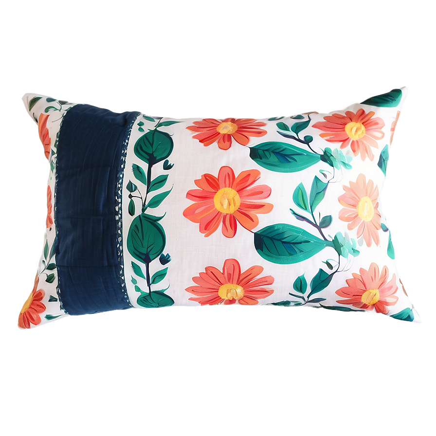 Floral Pillow Png Jyj72 PNG Image