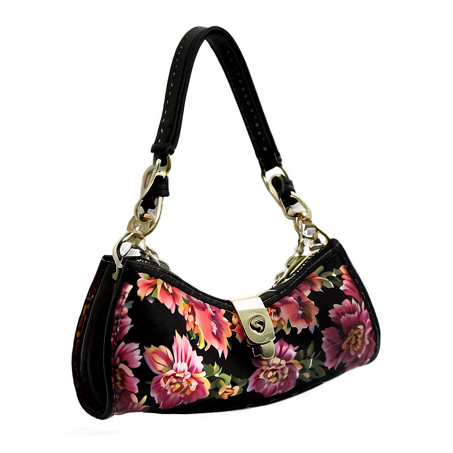 Floral Purse Png Ylr PNG Image