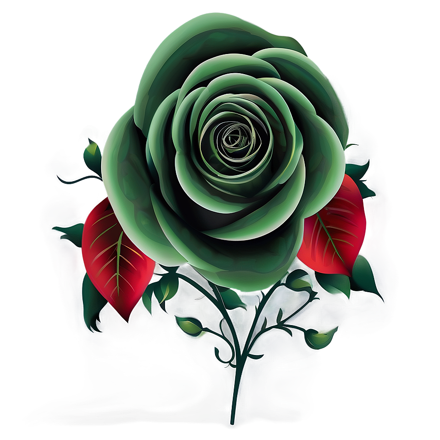 Floral Rose Vector Illustration Png Bvy PNG Image