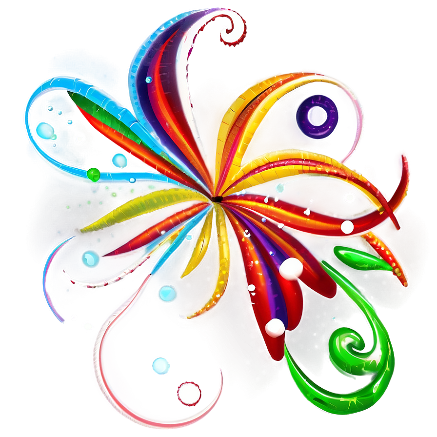 Floral Swirl Png 05242024 PNG Image