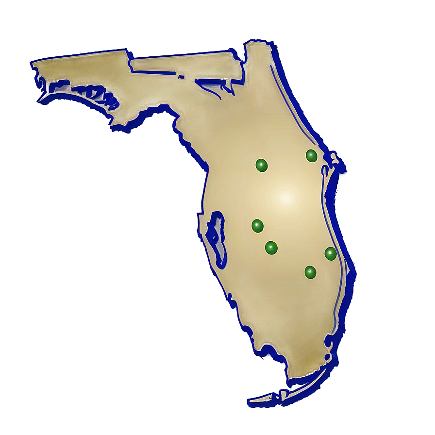 Florida Outline Clipart Png 06122024 PNG Image