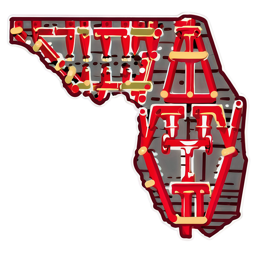 Florida State Icon Outline Png 17 PNG Image