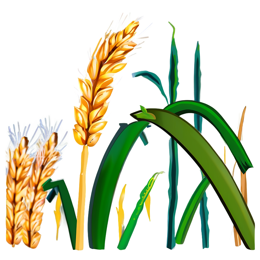 Flourishing Wheat Crop Png 92 PNG Image