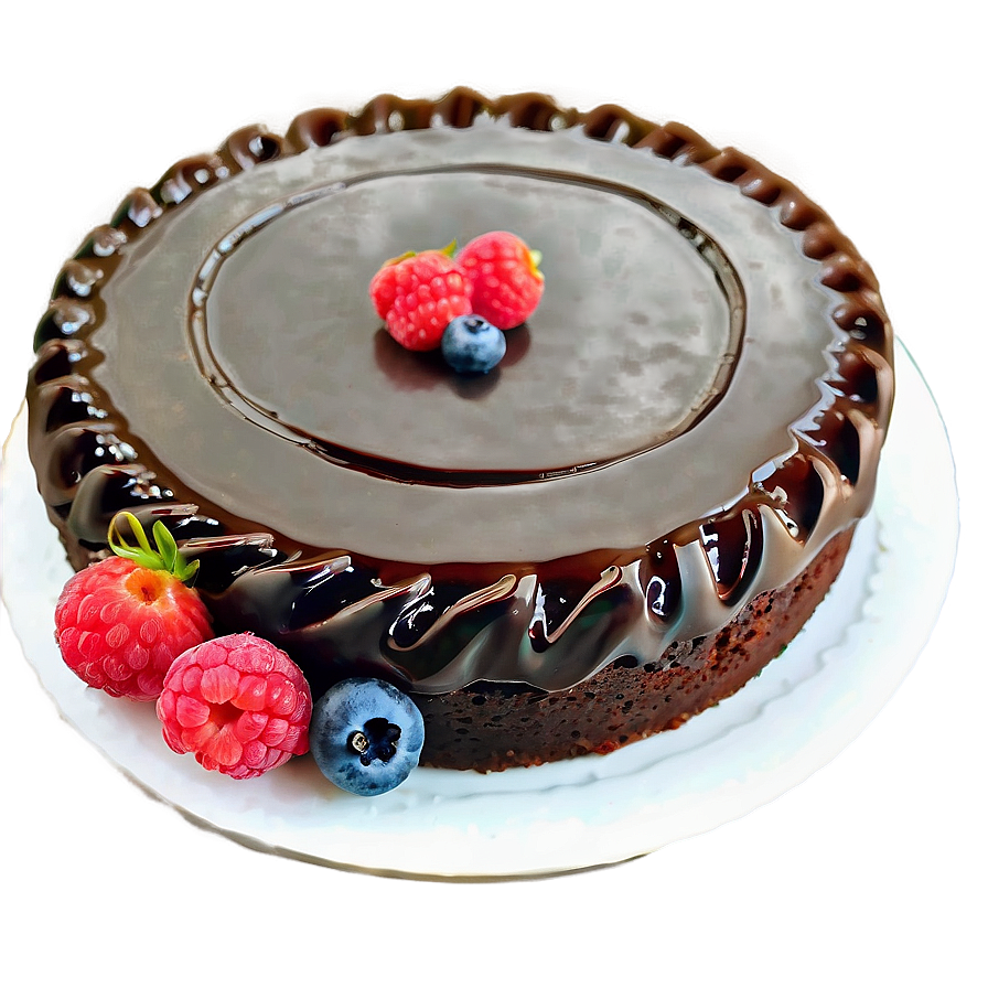 Flourless Chocolate Cake Png 05042024 PNG Image