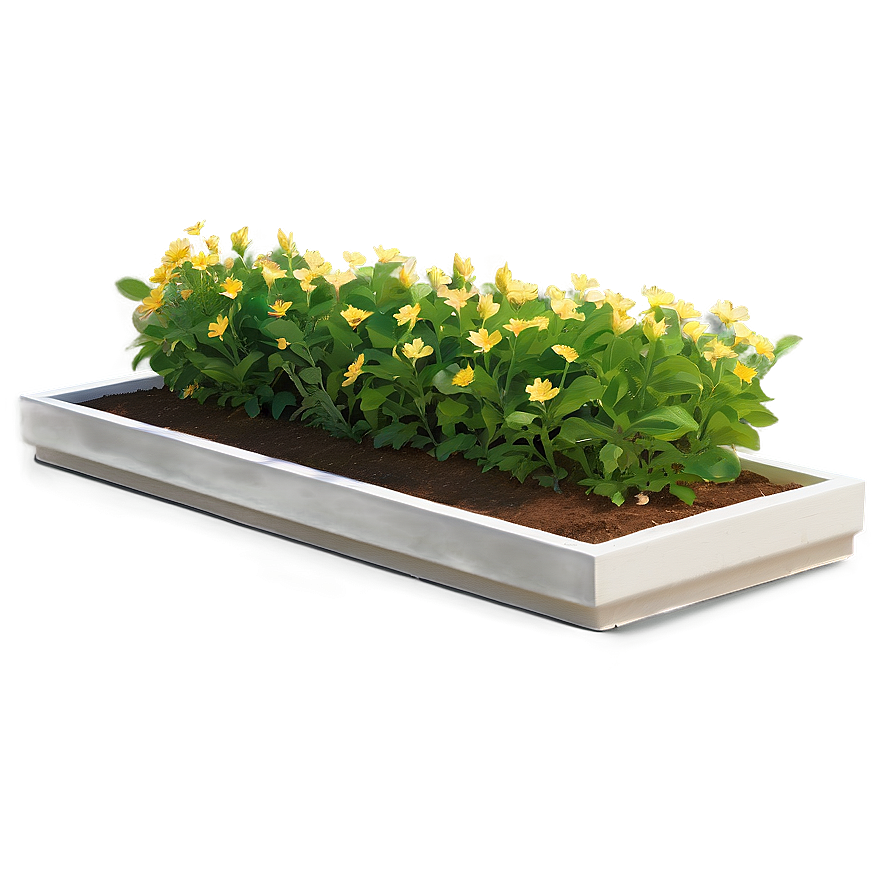 Flower Bed Care Png 55 PNG Image