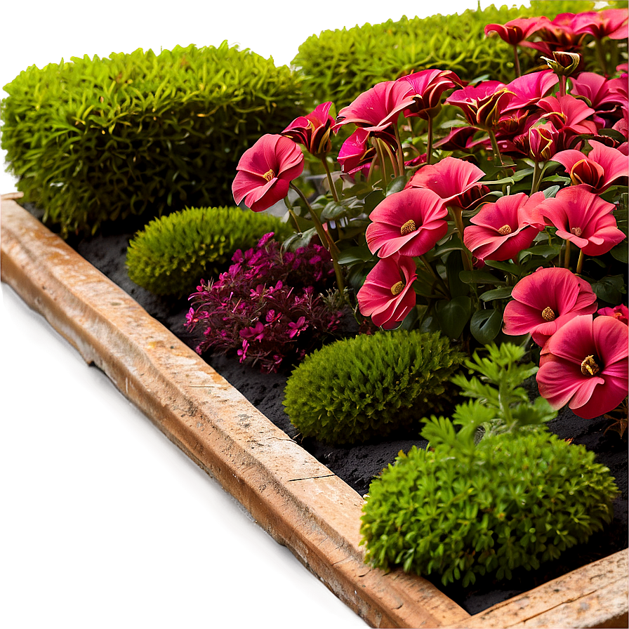 Flower Bed Renovation Png Vxc64 PNG Image