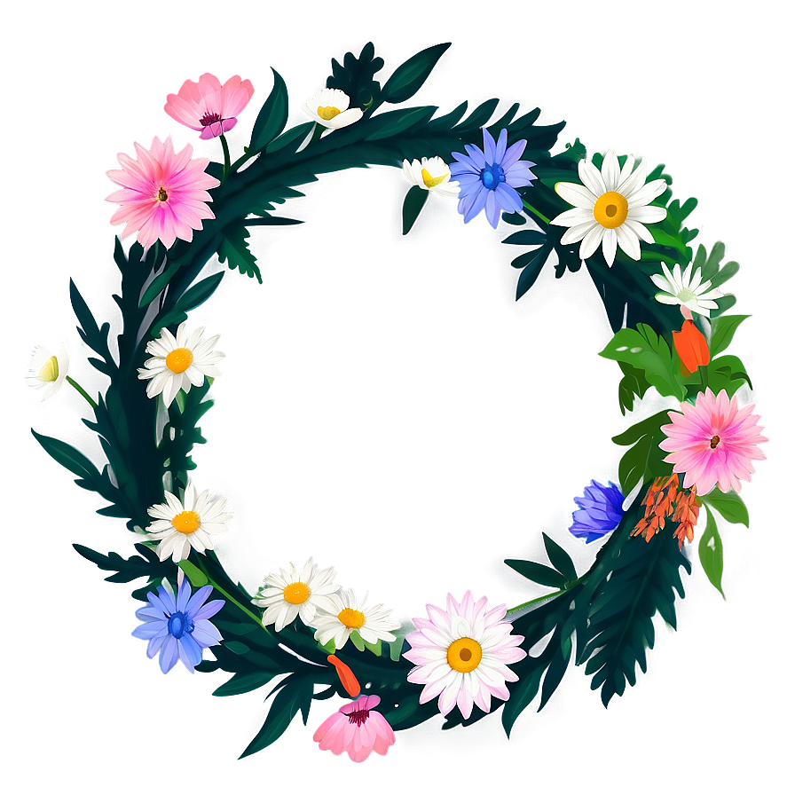 Flower Circle A PNG Image