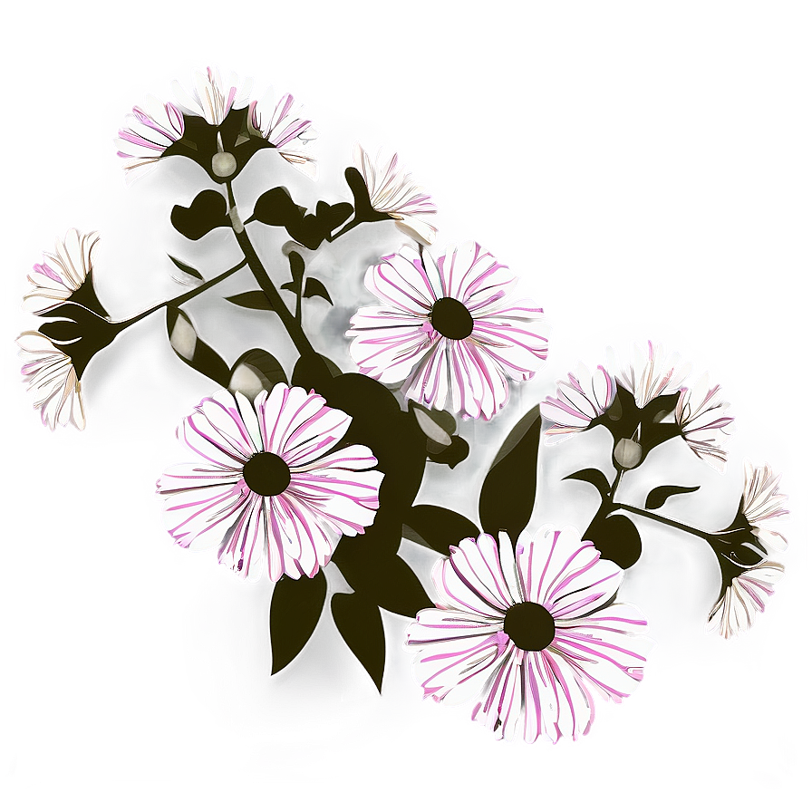 Flower Cluster Cricut Cut File Png Gcl86 PNG Image