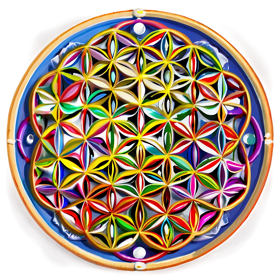 Flower Of Life Energy Blueprint Png 69 PNG Image