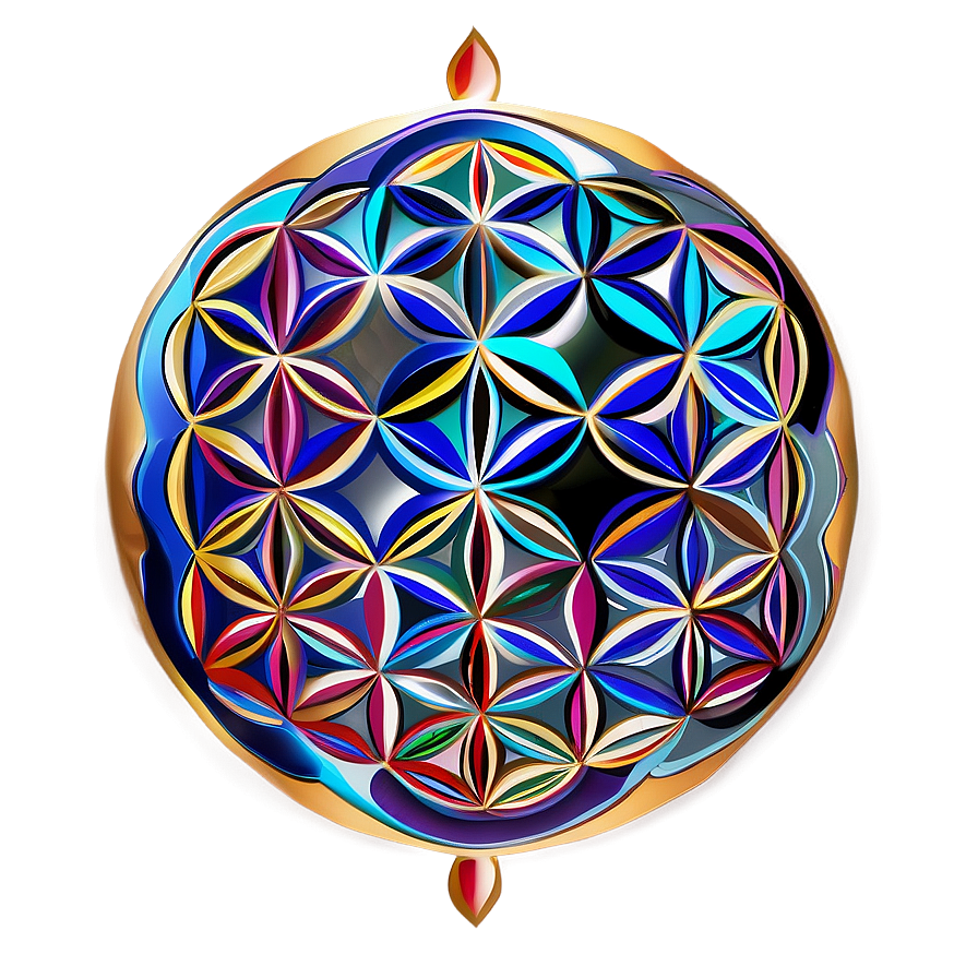 Flower Of Life Healing Symbol Png 75 PNG Image