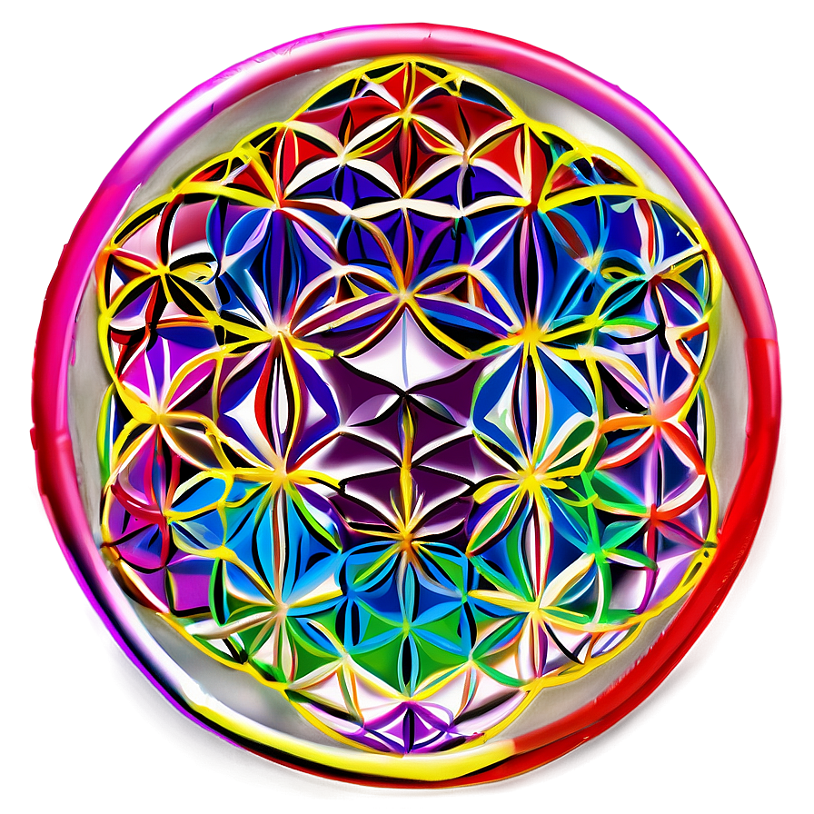 Flower Of Life Intuitive Drawing Png 06252024 PNG Image