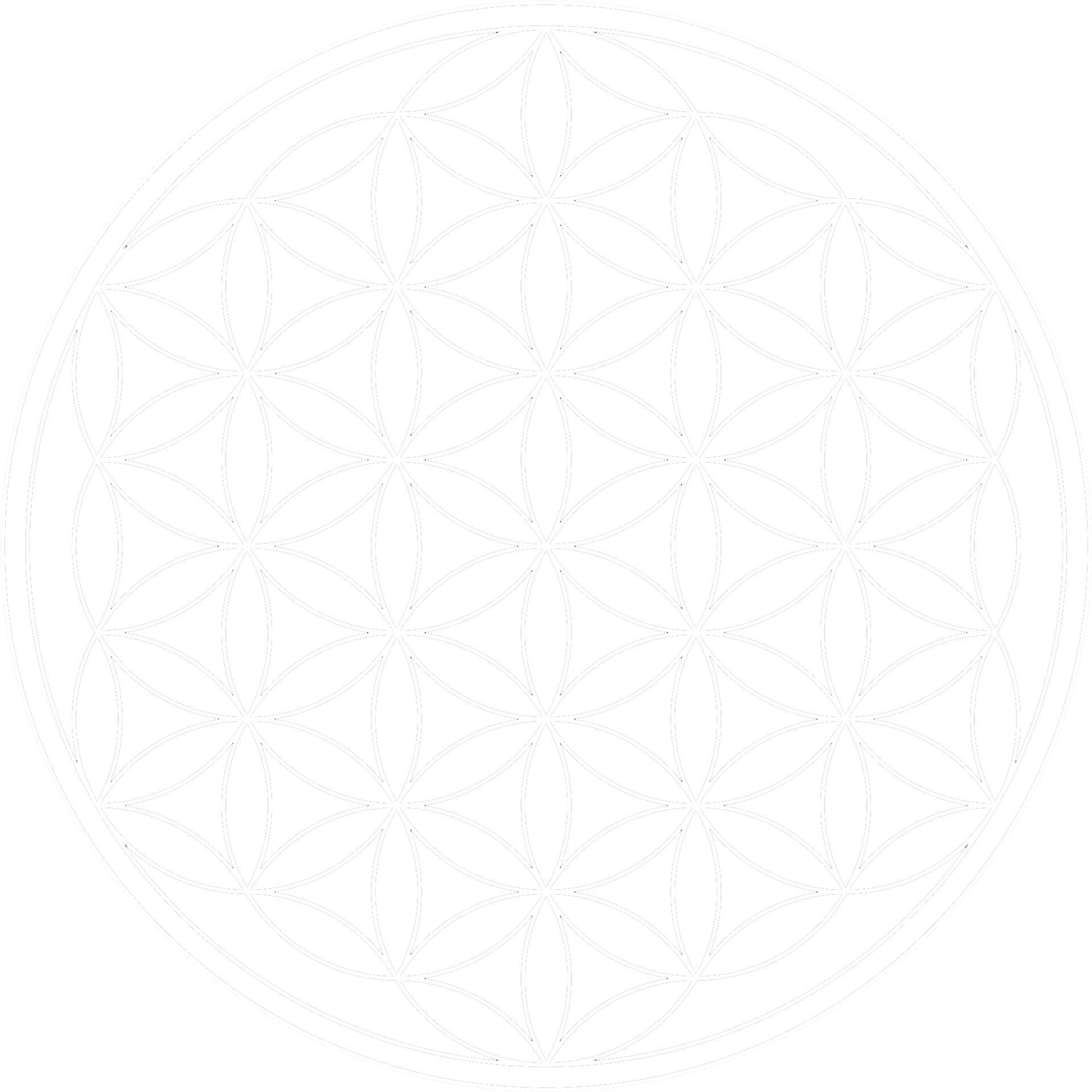 Flower Of Life_ Sacred Geometry.png PNG Image