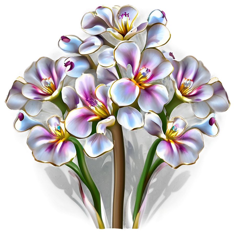 Flower Outline Png 96 PNG Image