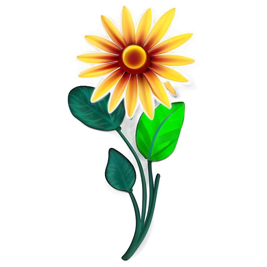 Flower Sticker Png 06272024 PNG Image