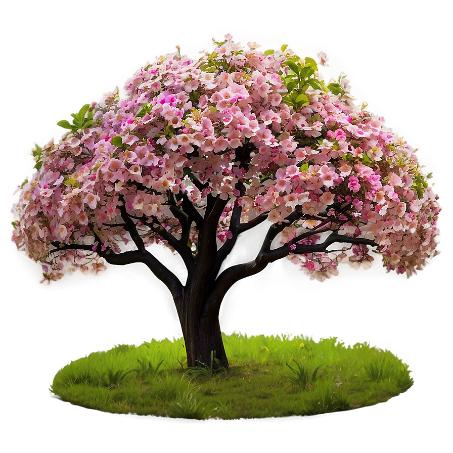 Flower Tree In Secluded Forest Png Ufg PNG Image